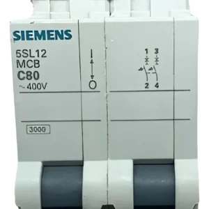 Disjuntor Bipolar 5SL1 280-7MB 80A - Siemens