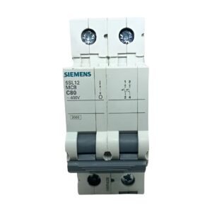 Disjuntor Bipolar 5SL1 280-7MB 80A - Siemens