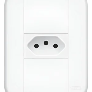 Conjunto Tomada 10A 3914 - Fame Blanc+