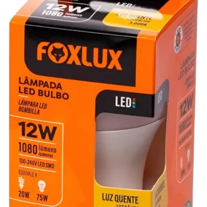 Lâmpada De Led Bulbo 12w Amarela - Foxlux