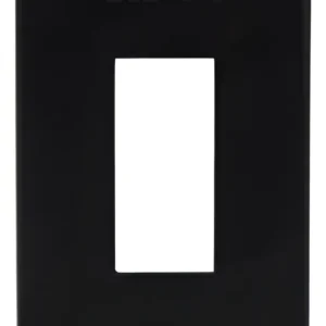 Placa 1 Tecla Preta 1/2-3/4 - Eletromax