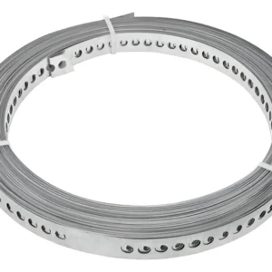 Fita De Aço Perfurada 0,65 25mm X 10mts - Perfilaco