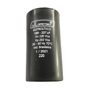 Capacitor Com Suporte e Tampa 189-227 220V - JL