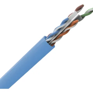 Cabo Lan U/UTP Cat5E 4PX 24 AWG CMX Azul 305Mts Norphel