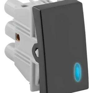 Modulo Interruptor Paralelo Com LED Grafite 30204-38 - Simon