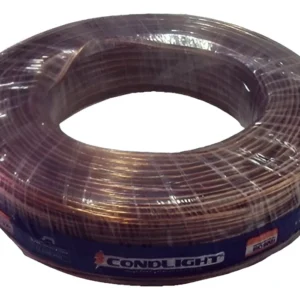 Cabo Bicolor Polarizado Cristal Branco 2x20 - Condlight