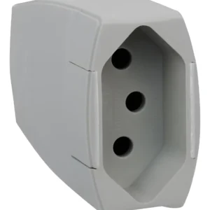 Plug Fêmea Cinza 2p+t 10a 615824 - Pial