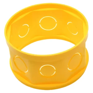 Caixa de Luz Pvc Amarela Prolongador - Amanco