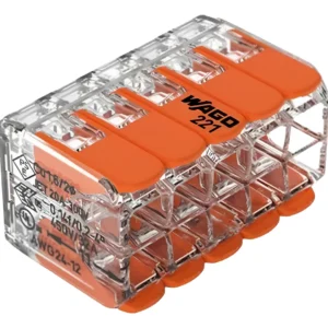 Conector Emenda 10 Vias 4mm 221-420 - Wago