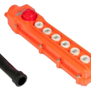 Botoeira Pendente Com Botão De Segurança 6 Botões - Jng