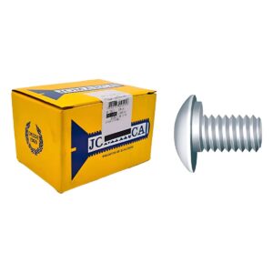 Parafuso Cabeça Lentilha Com Trava 1/4x3/4 - 200 Unidades