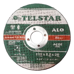 Disco de Corte Para Refratario 110-20 2 Telas - Telstar