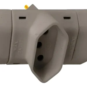 Benjamin 3 Saidas 2P+T Cinza 10A 345cz - Perlex