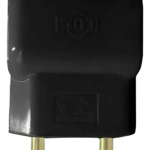 Plug Macho Com Prensa Cabo 20a Preto 14031 - Ilumi