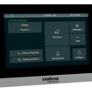 TERMINAL DE VIDEO IP TVIP3000WIFI PT (INTELBRAS-SC)