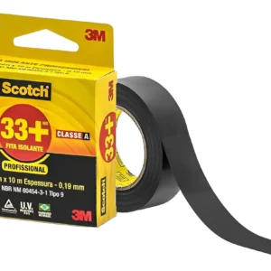 Fita Isolante Anti-chama Scotch 33+ 10 Metros - 3m