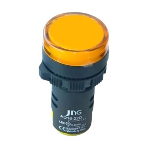 Sinaleiro 22,5mm 220V Amarelo AD16-22DY - JNG