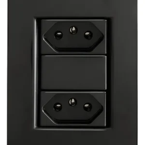 Conjunto 2 Tomada 10A Grafite - Tramontina Liz