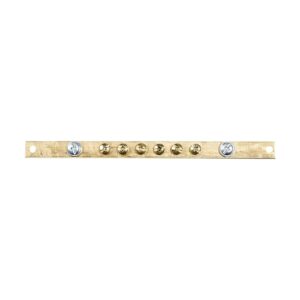 Barramento Neutro/Terra 8 Terminais Fix 170mm - Steck