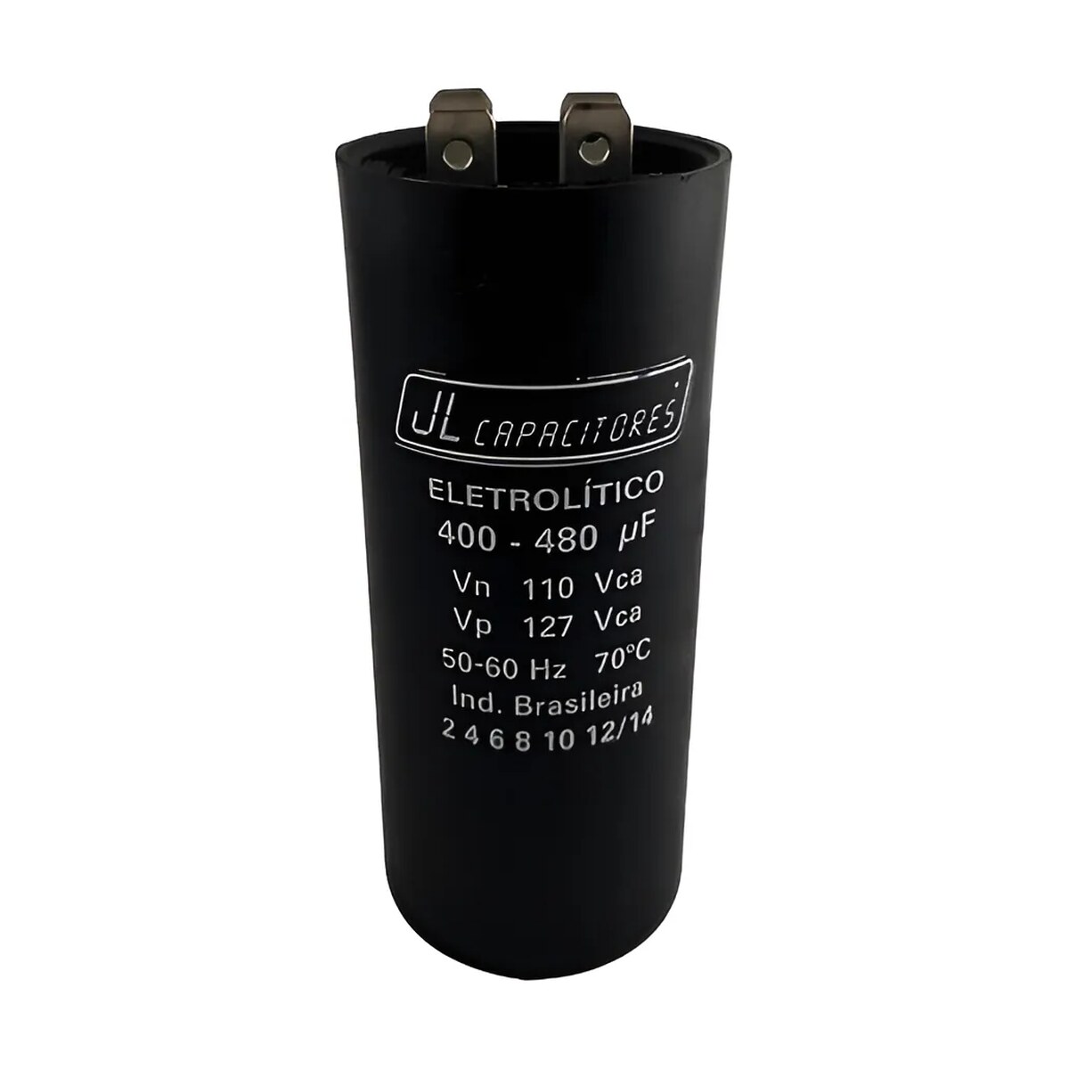 Capacitor Com Suporte e Tampa 400-480 110V - JL
