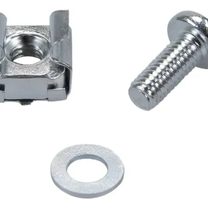 CONJUNTO PORCA GAIOLA C/ PARAFUSO E ARRUELA KPP 100C/100PÇS (INTELBRAS-SC)(PP)