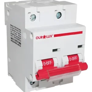 Disjuntor Bipolar 100A Curva C - Ourolux