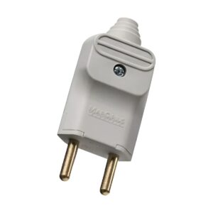 Plug Macho 2P 20A Cinza PLD2-2 Com 10 - Margirius