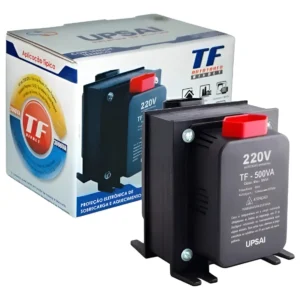 Autotransformador Voltagem 500va 127v/220v C/Sensor Térmico