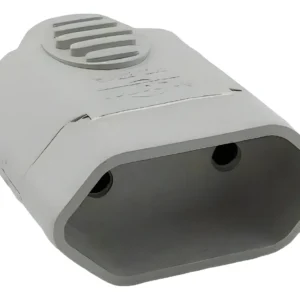 Plug Fêmea 10a Cinza V22 - Voltim