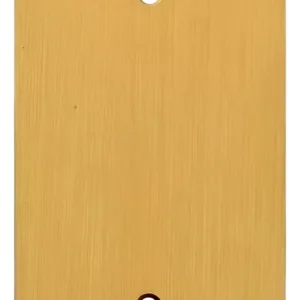 Placa De Piso 4x2 Latão Cega - Olivo