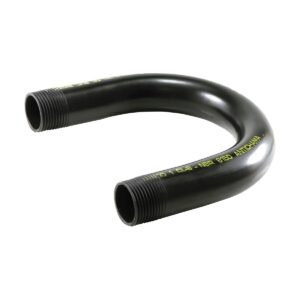 Curva de Pvc de 180° de 2.1/2 Preto - Bigplast