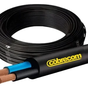 Cabo PP 2x2,5mm Preto 100Mts - Cobrecom