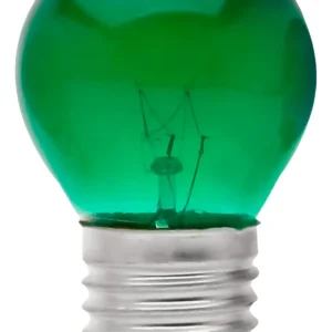 Lâmpada Bolinha 15w 110v Verde E27 - Brasfort