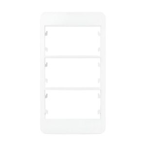 Placa Para Condulete 3 Posto Branco - Margirius Sleek