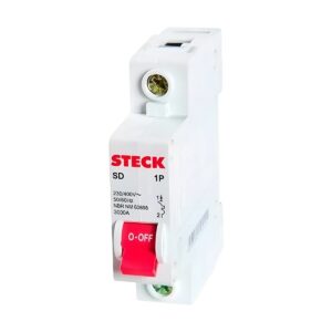 Disjuntor Monopolar De 25a Curva B 3kA - Sdd61b25 Steck
