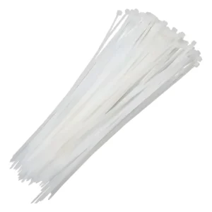 Abraçadeira Nylon 140x2,5mm Branca Com 100 - Fertak