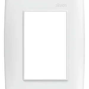 Placa 4x2 3 Postos Com Suporte Branca 300913-30 - Simon