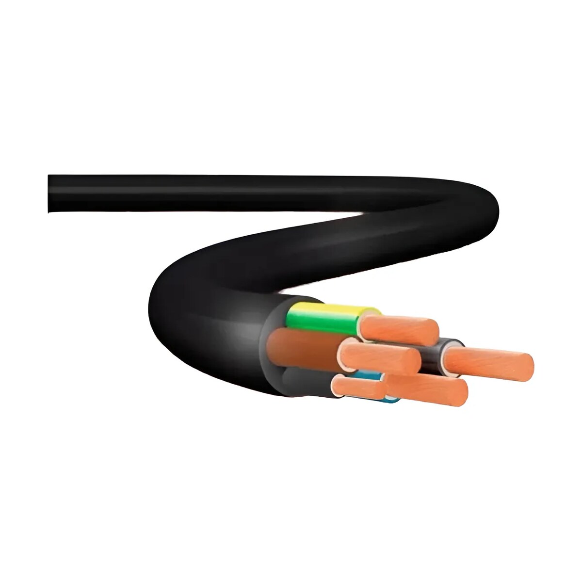 Cabo PP 1kV 5x4mm 100 Metros Preto - SIL
