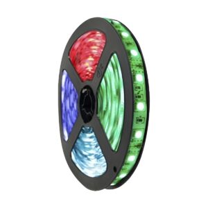 Fita de LED IP20 3,6W 12V RGB 5 Metros - Gaya