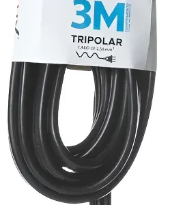 Extensão Eletrica Connect Plus 3T 2P+T 20A 3Mts Preto - Fiolux