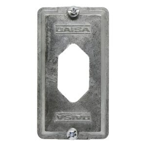 Placa Para Condulete 3/4 1 Tomada Nova - Daisa