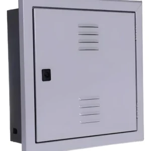 Caixa Telebras 30x30 De Embutir Fundo Madeira