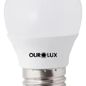 Lâmpada de LED Bolinha 4W Bivolt 2700K E27 - Ourolux