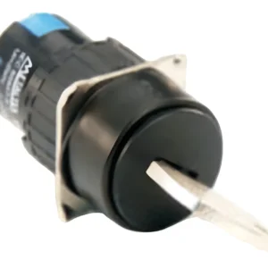 Botão Comando 16mm YLAY8E-11Y Com Chave 2P - JNG