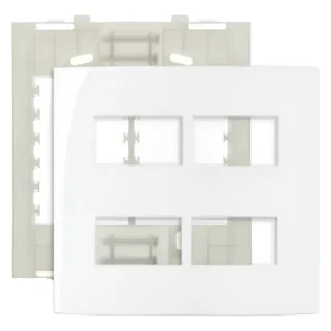 Placa 4x4 2+2 Posto 16019 Com Suporte - Margirius Sleek