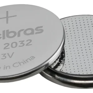 Pilha Botão Litio CR2032 3V Com 2 - Duracell