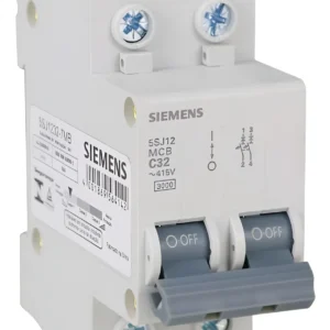 Disjuntor Bipolar 32A Curva C S5J1 - Siemens