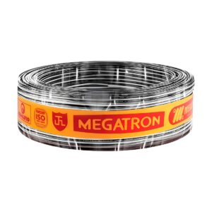 Fio Polarizado Cristal Para Som 2x1mm 100Mts Cristal Megatron