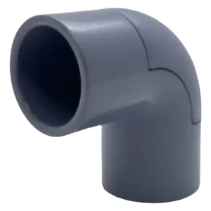 Curva Para Eletroduto Com Janela Cinza 1/2 - Eletromax