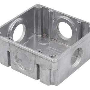 Caixa de Piso 4x4 Baixa 2 Furos 3/4 - Stamplac